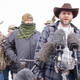 Ammon Bundy and his fellow religious extremists (Credit: Rob Kerr/Getty)
